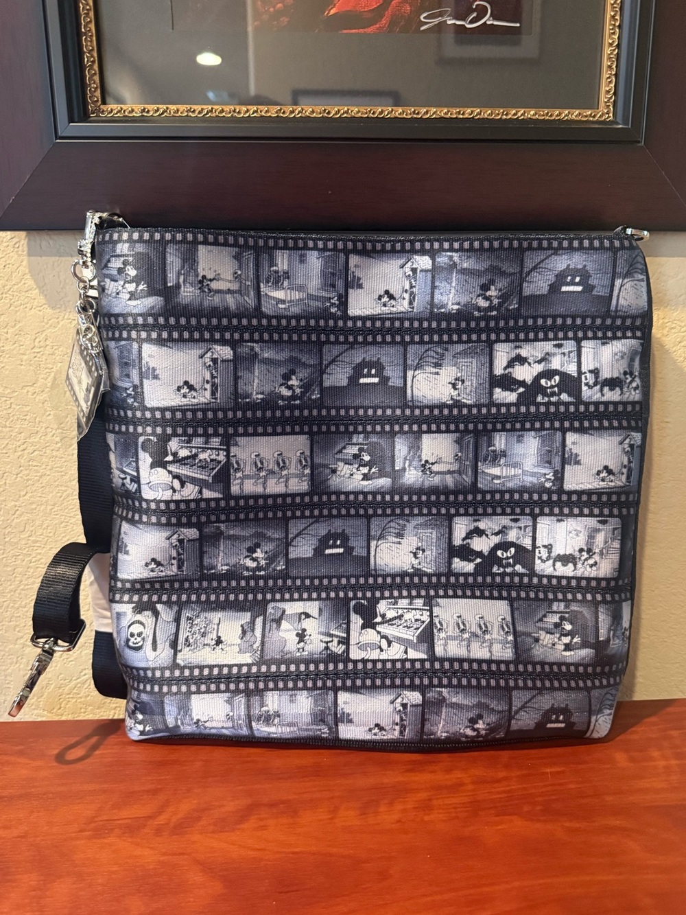 NWT Disney Parks Exclusive Harvey’s Silly Symphony Mickey Skeleton Crossbody